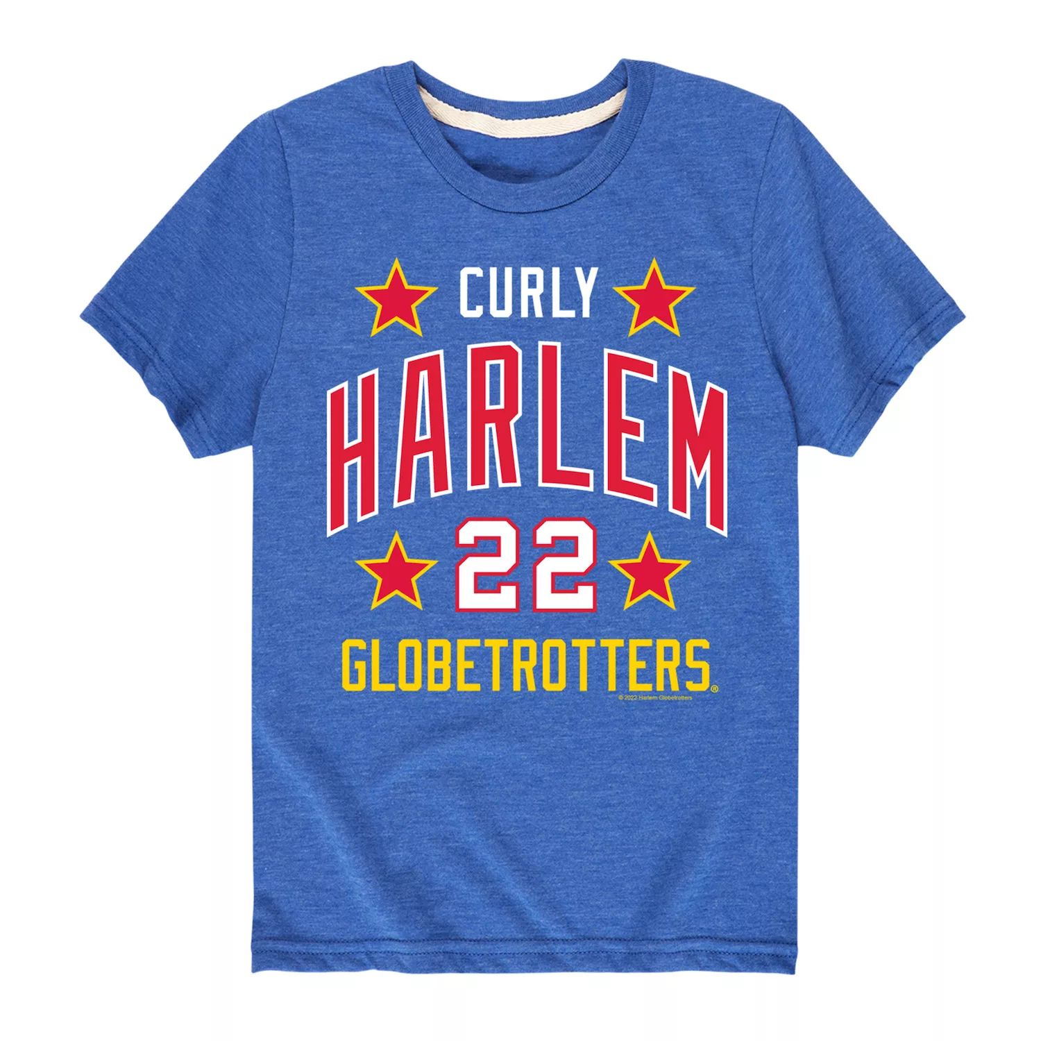 

Футболка с фигурным рисунком Harlem Globetrotters для мальчиков 8–20 лет Licensed Character, синий