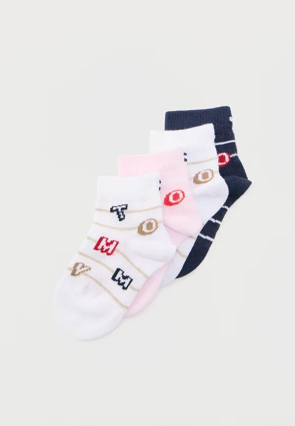 Носки Tommy Hilfiger Breton 4 pack, розовые