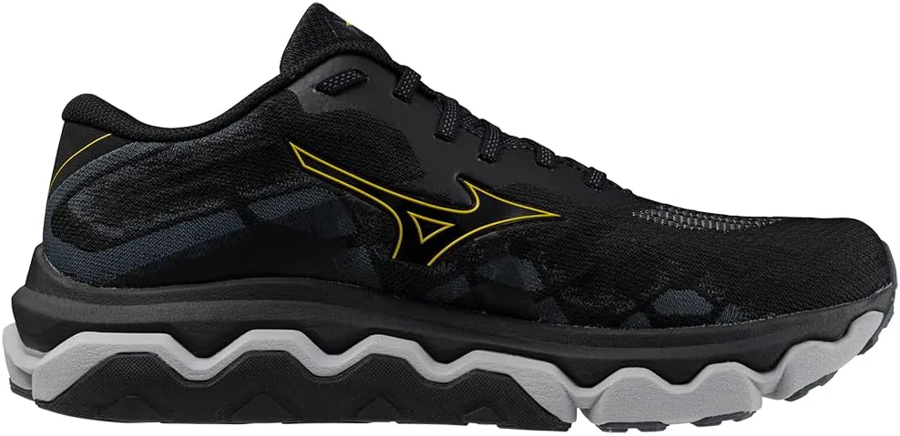 Мужские беговые кроссовки Mizuno Wave Horizon 3, черный — фото 2