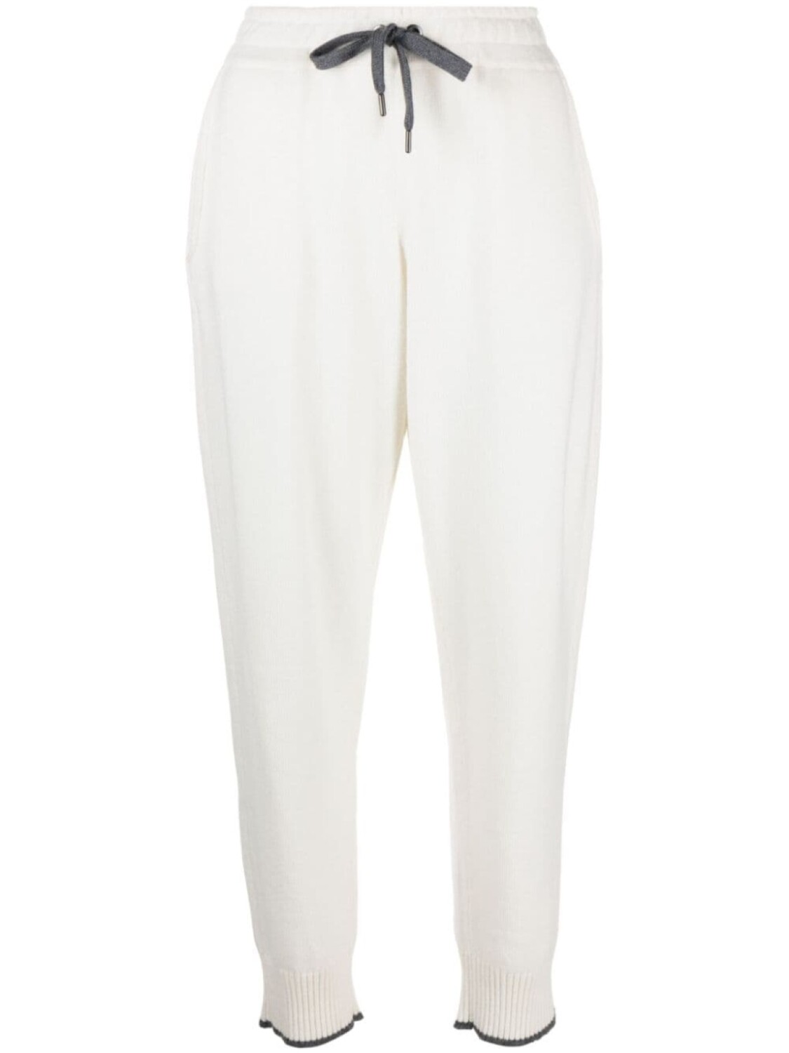 

Brunello Cucinelli зауженные спортивные брюки, белый