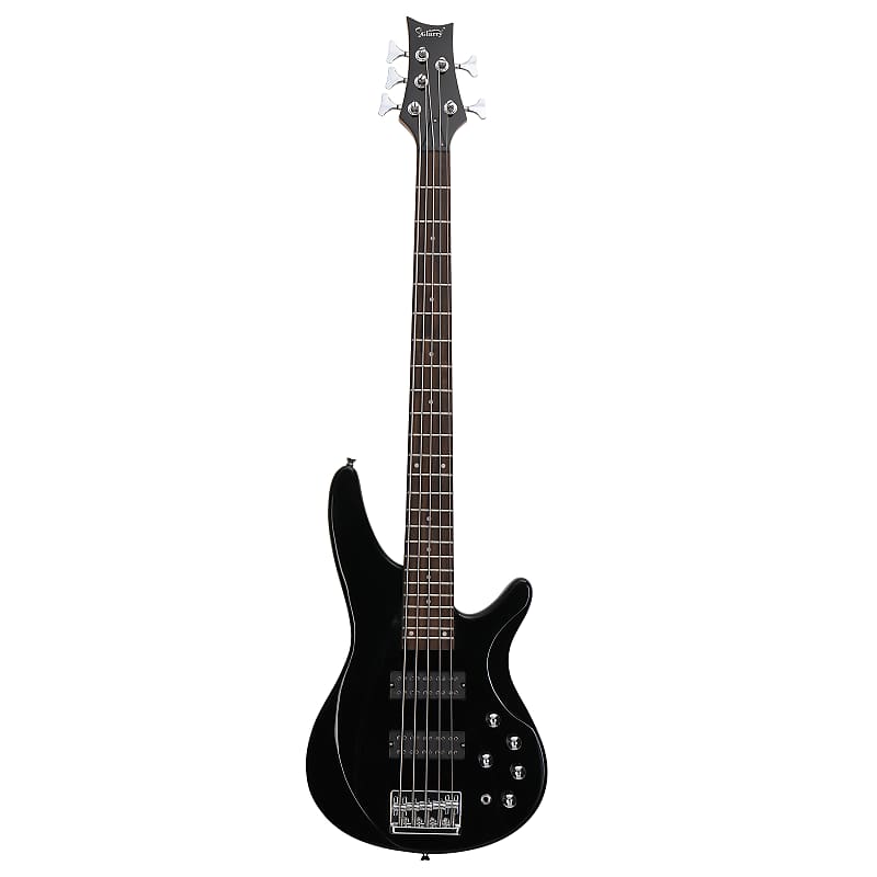 

Басс гитара Glarry GIB Bass Guitar Full Size 5 String HH Pickup Black