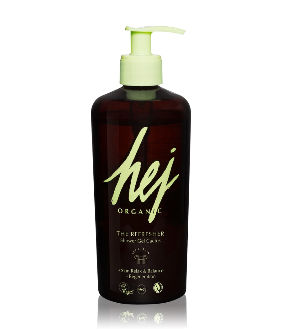 

Гель для душа Hej Organic The Refresher Shower Gel Cactus, 500 ml