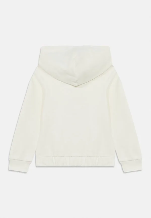Детская спортивная толстовка с капюшоном на молнии Guess, Cream White — фото 2