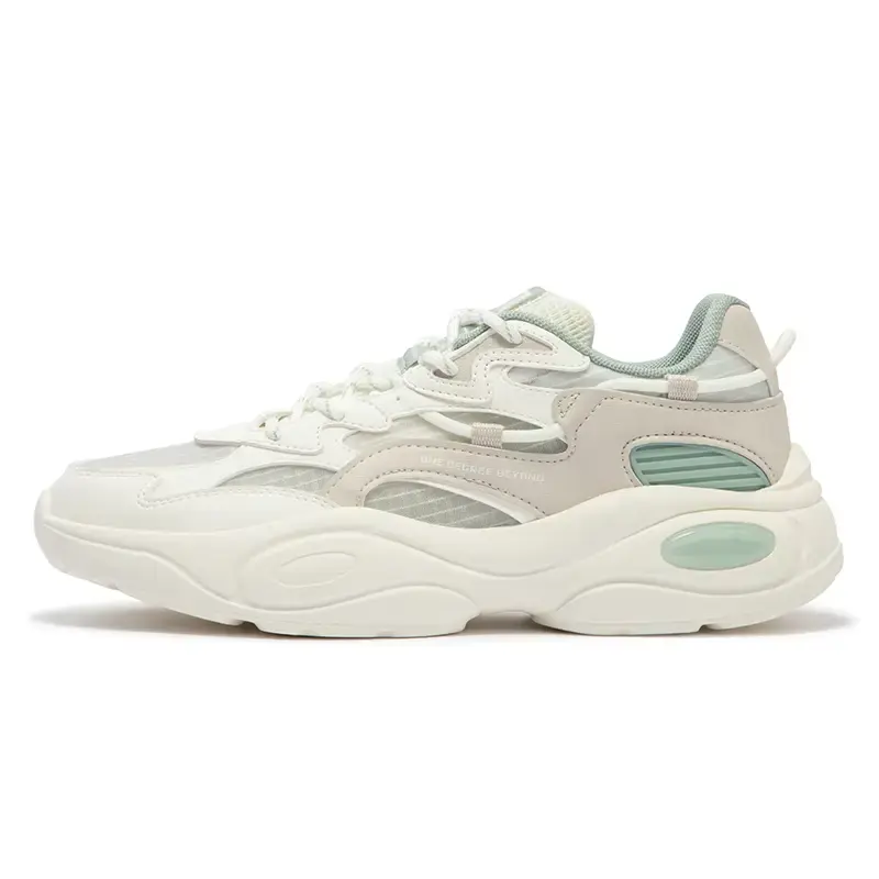 

Кроссовки Surge Chunky женские низкие Feather White/light Smoky Green 361°