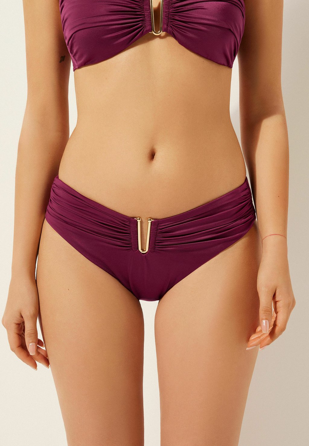

Плавки бикини Calzedonia, бургундия