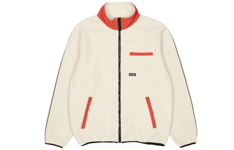 

Бархатная куртка унисекс Stussy, белый