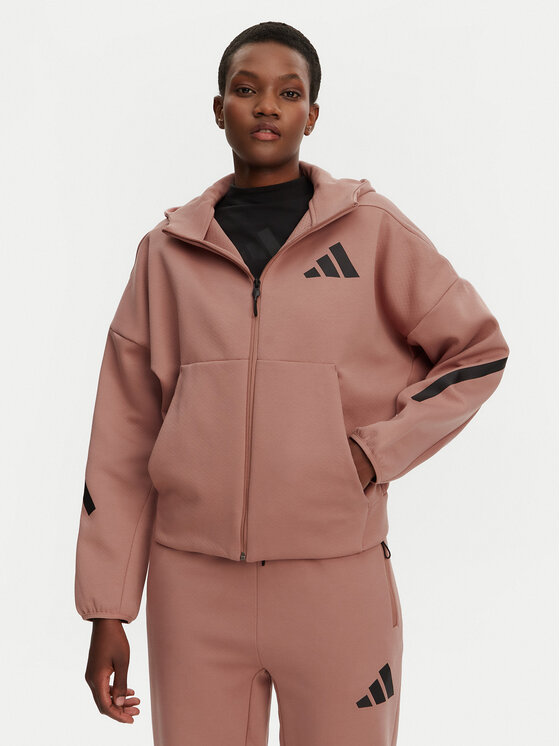 

Свободный крой толстовка Z.N.E. JC5394 Adidas, розовый