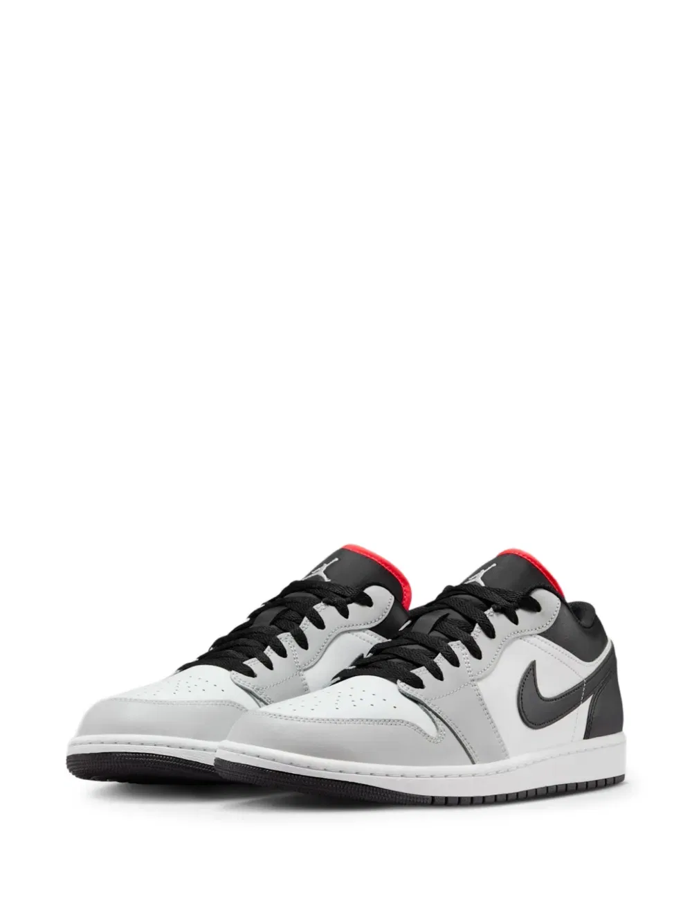Низкие кроссовки Air Jordan 1 на шнуровке, белый — фото 2