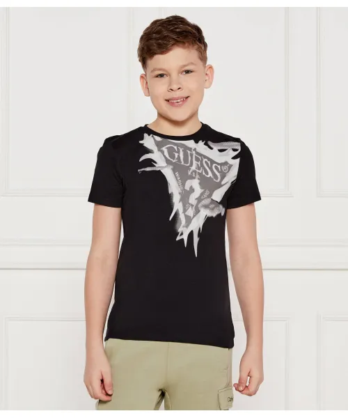 

Футболка Regular fit Guess, черный