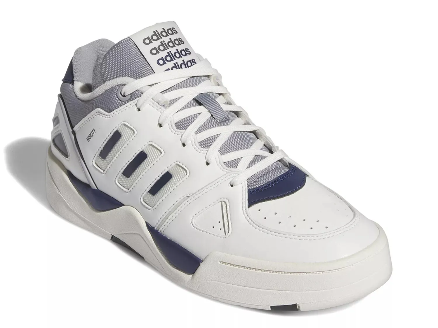 

Кроссовки Adidas Midcity Low — мужские, белые/синие