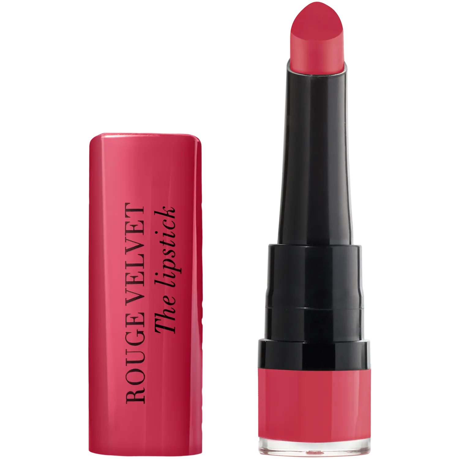 

Розовая матовая помада hip hip 04 Bourjois Rouge Velvet The Lipstick, 2,4 гр