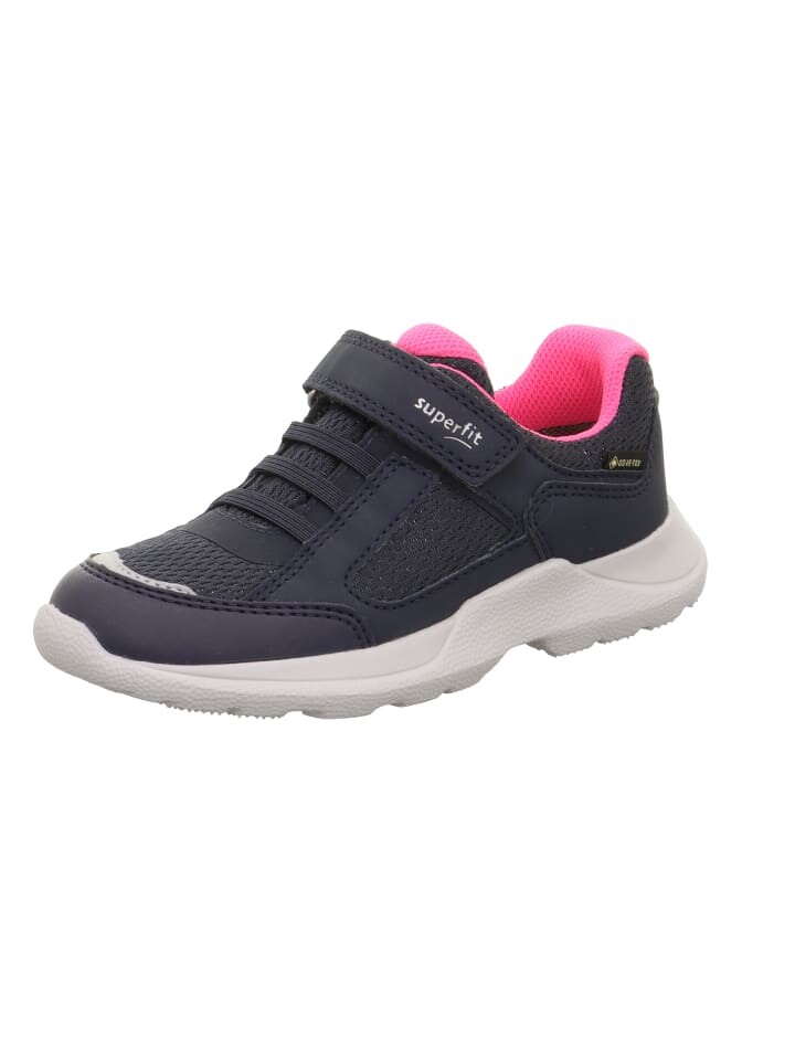 

Низкие кроссовки superfit RUSH, цвет blau/pink