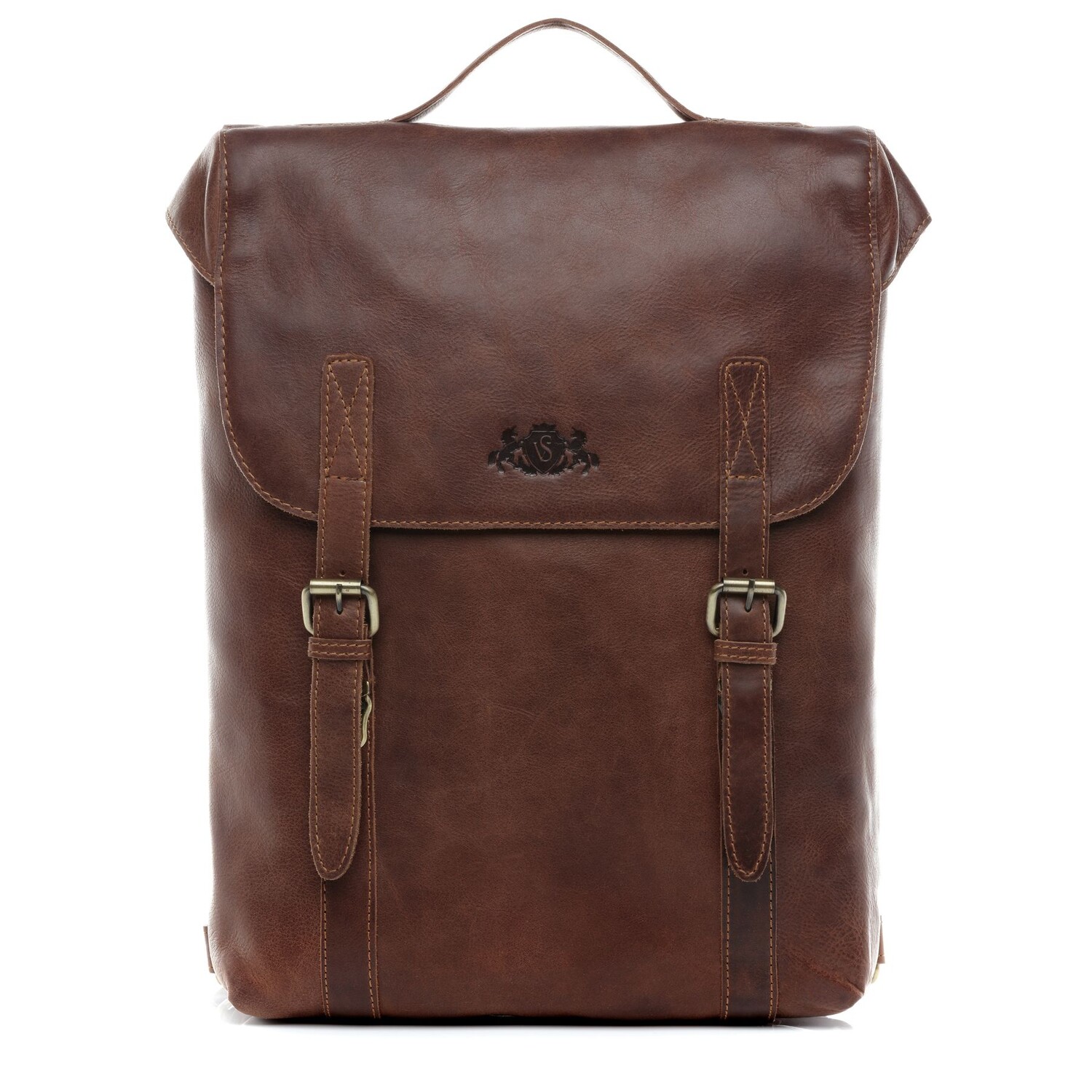 

Рюкзак SID & VAIN Leder Leder Backpack Unisex ETON, коричневый