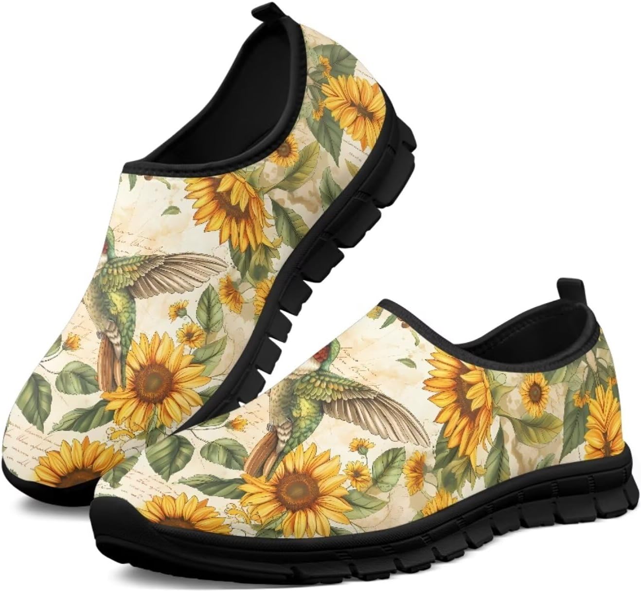 

Кроссовки-лоферы унисекс с верхом из сетки Estailounic, желтый