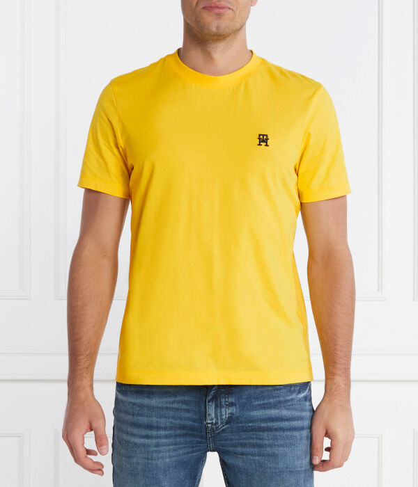 

Футболка монограмма imd tee Regular fit Tommy Hilfiger, желтый