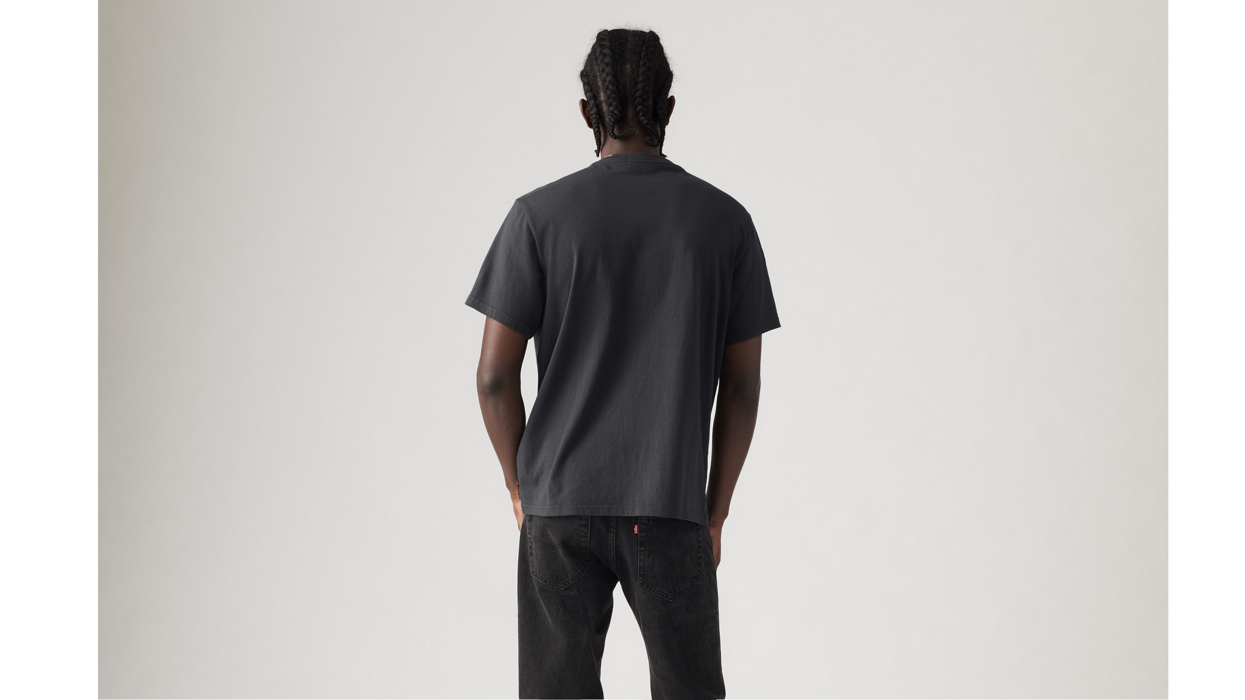 

Футболка свободного кроя с коротким рукавом и графическим принтом Levi's, цвет White