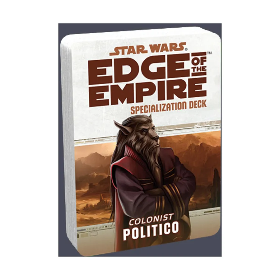 

Колонист — колода политики, Star Wars RPG - Edge of the Empire - Specialization Decks (Fantasy Flight Games)