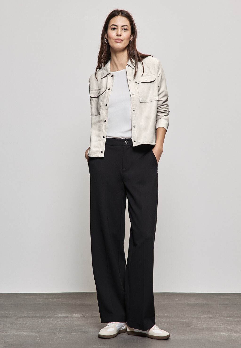 

Летняя куртка Street One, цвет Mottled Beige