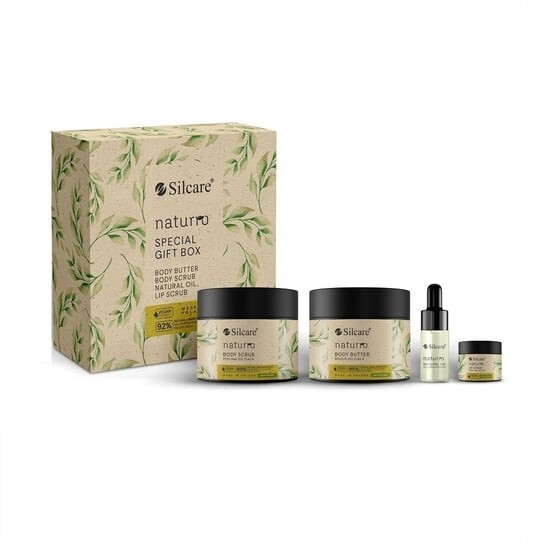 

Макси-набор для ухода за телом и ресницами Silcare Naturro -