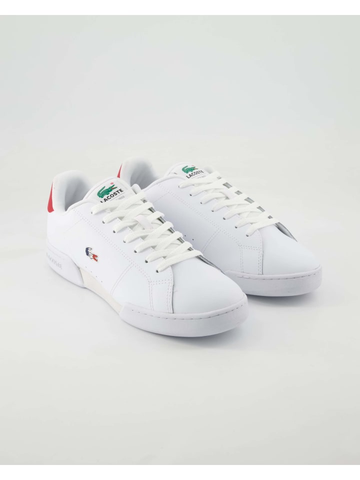 

Кроссовки на шнуровке Lacoste, белый