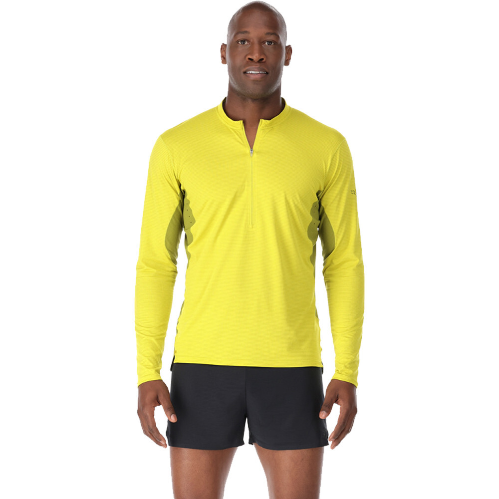 

Спортивный топ Rab Sonic Ultra Zip Neck, желтый