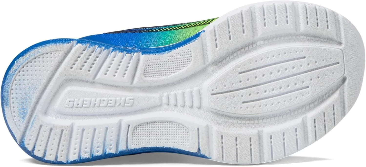 Кроссовки Skechers Gowalk Arch Fit, спортивные слипоны, повседневные лоферы для походов, беговые кроссовки, черный/синий/салатовый — фото 4