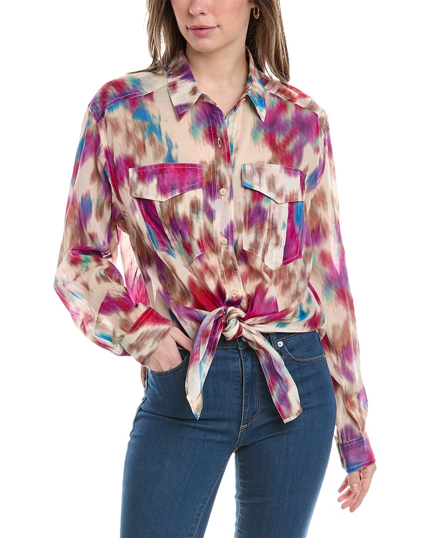 

Рубашка Isabel Marant Etoile Nath Isabel Marant Étoile, розовый