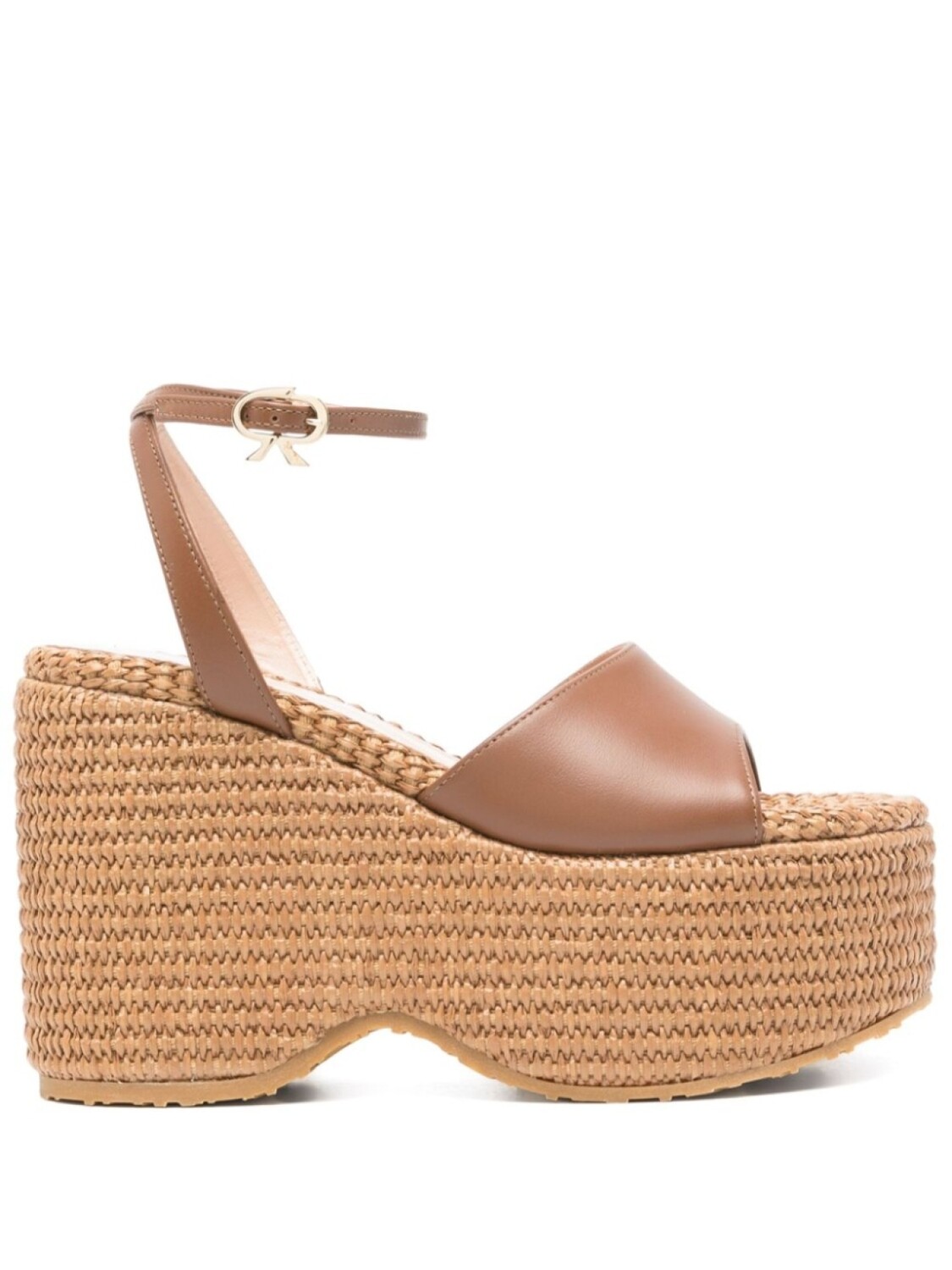 

Gianvito Rossi босоножки на каблуке, коричневый