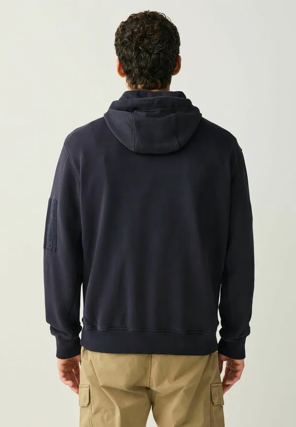 Худи стандартного кроя с капюшоном для работы сверху Next, Navy Blue — фото 3