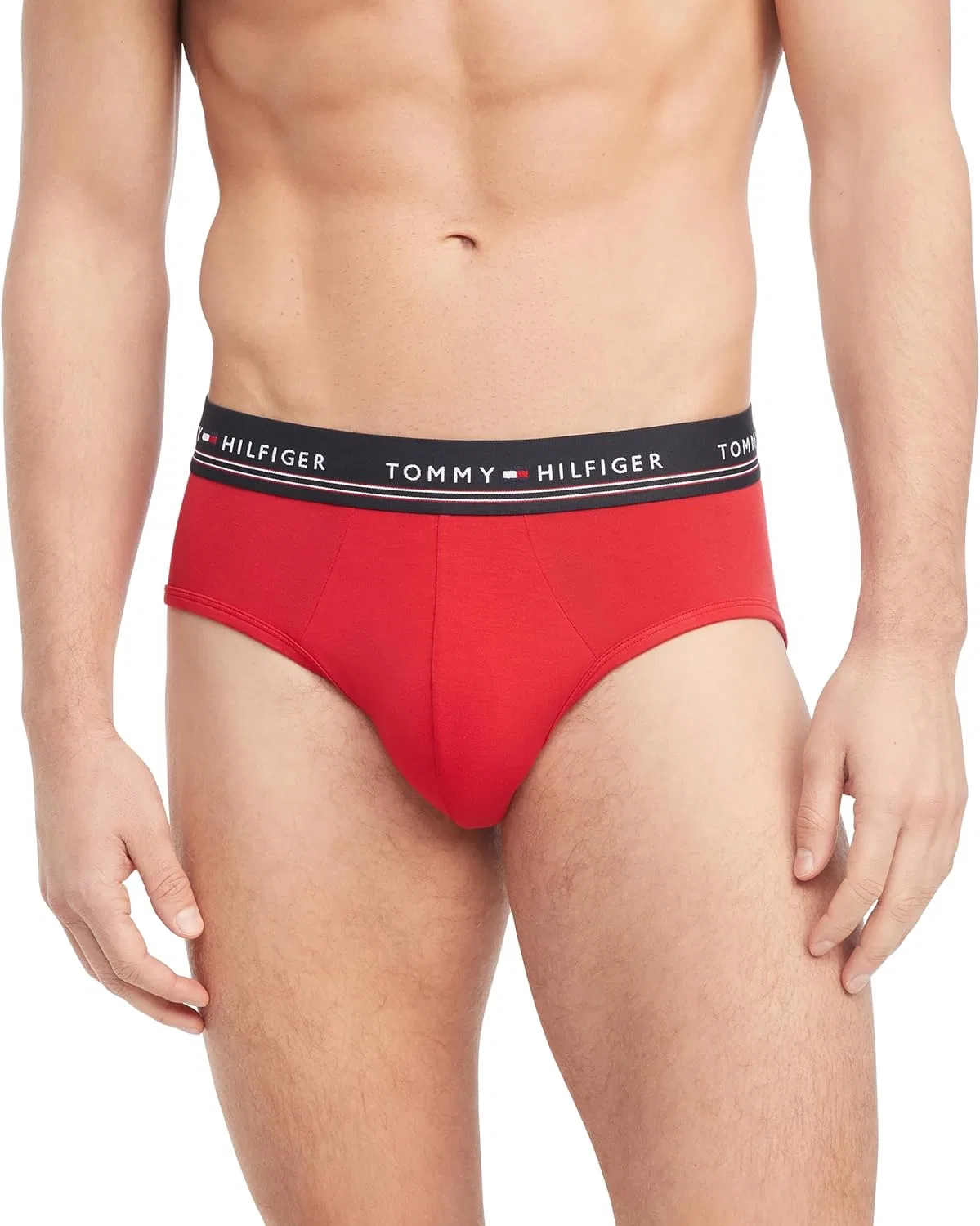Трусы Tommy Hilfiger, красный, королевский синий, темно-синий — фото 2