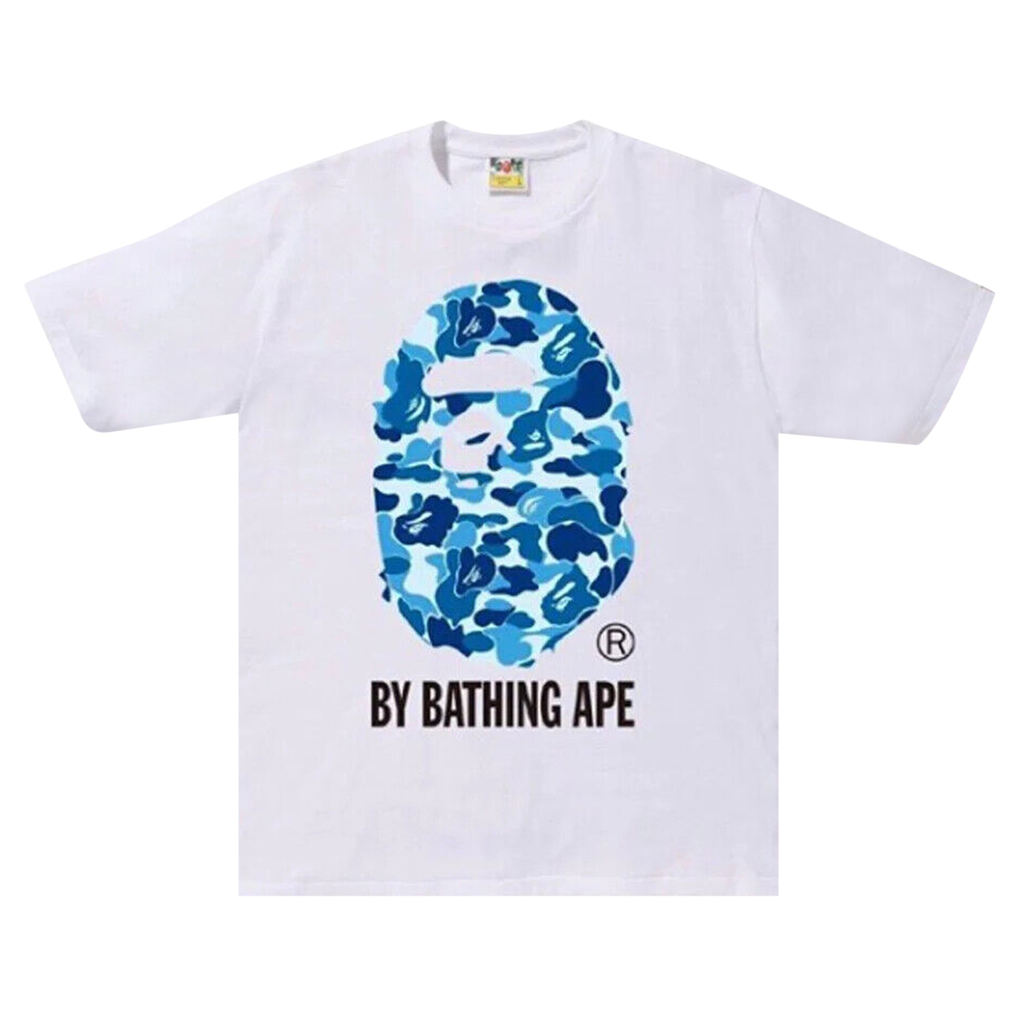 

Футболка BAPE ABC Camo By Bathing Ape, цвет Белый/Синий