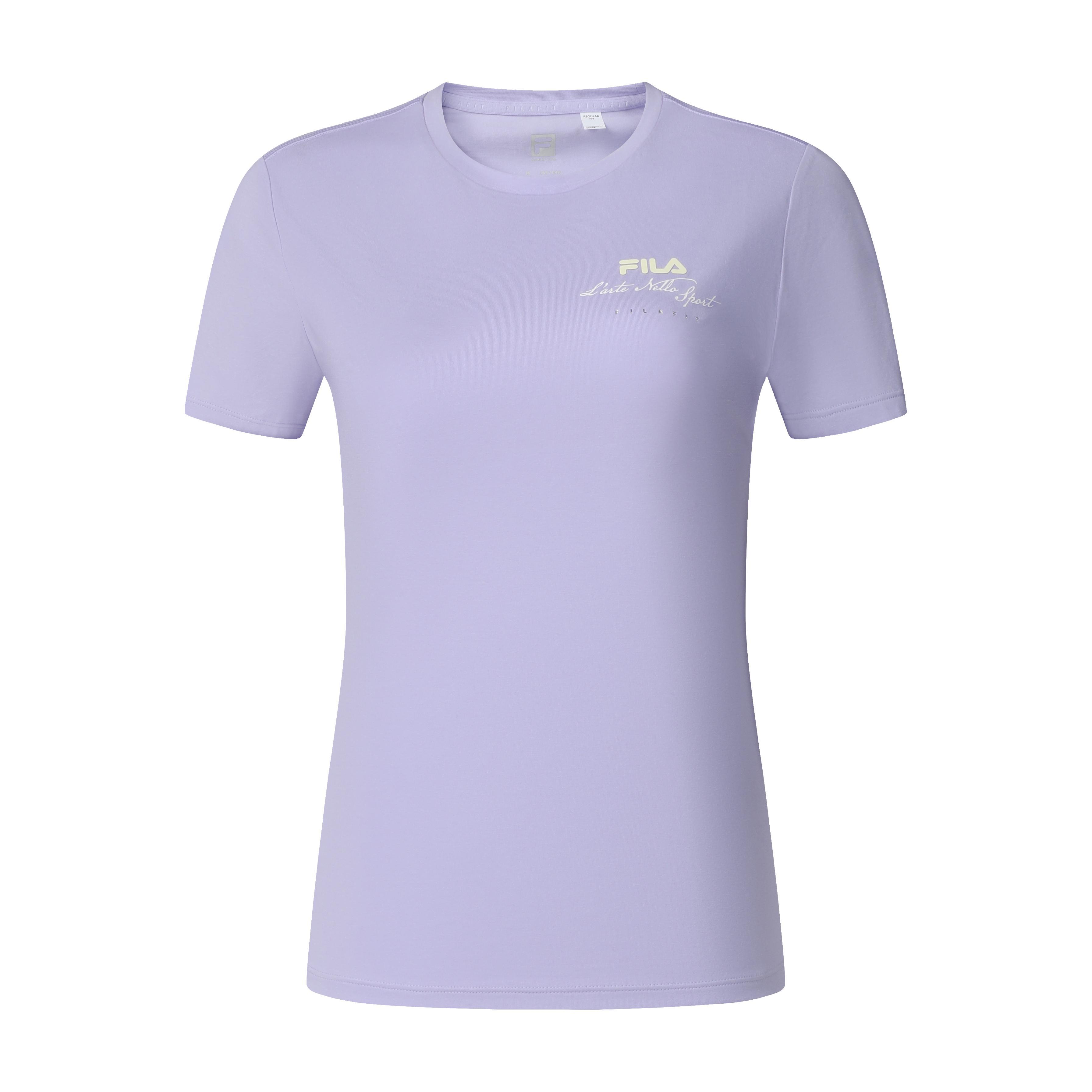 

FILA Женская футболка с рукавами Fitness Series SS24, цвет Perilla Purple