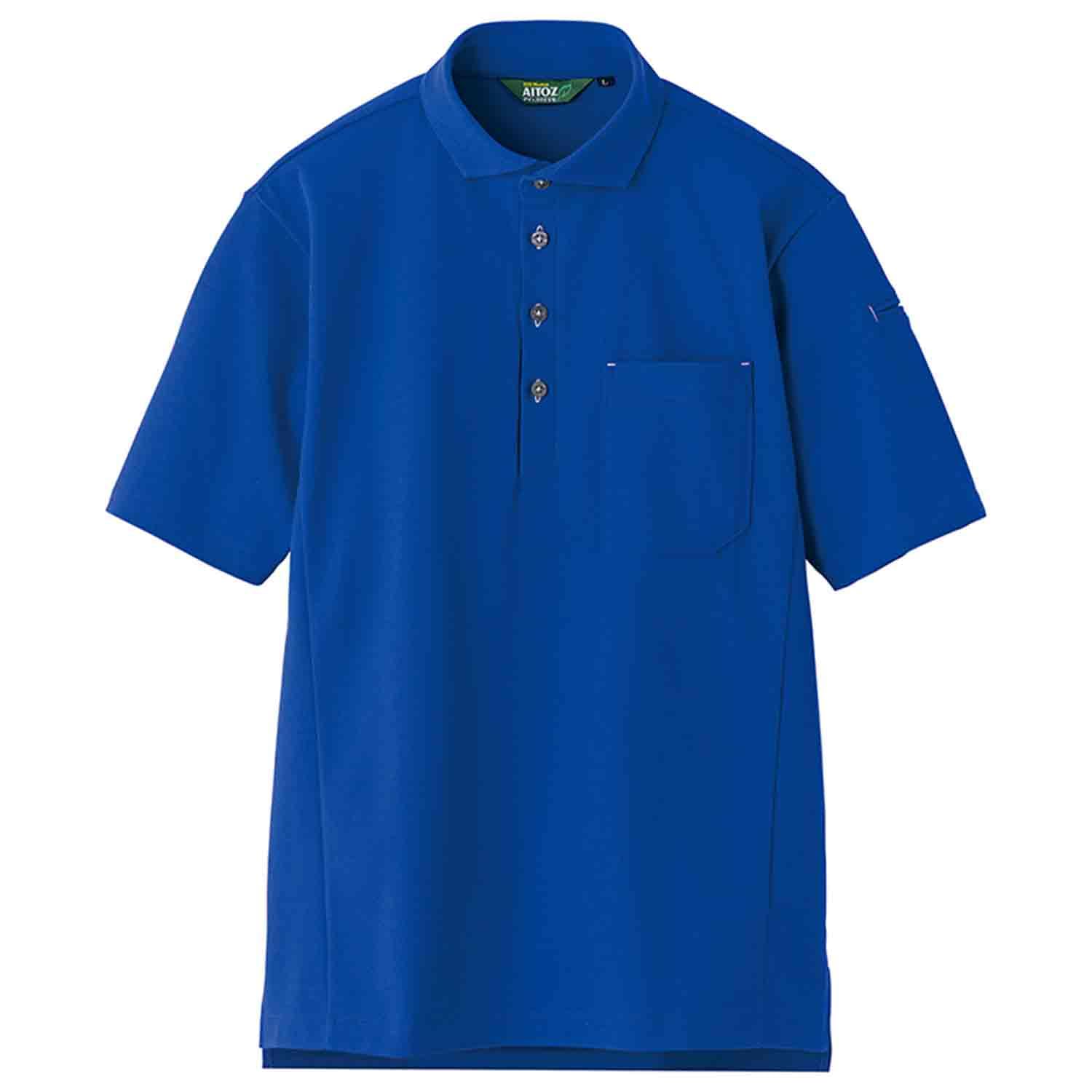 

Футболка-поло AITOZ AZ50013 006 3L Stretch Eco с коротким рукавом (унисекс) для весны и лета, синяя, Синий, Футболка-поло AITOZ AZ50013 006 3L Stretch Eco с коротким рукавом (унисекс) для весны и лета, синяя