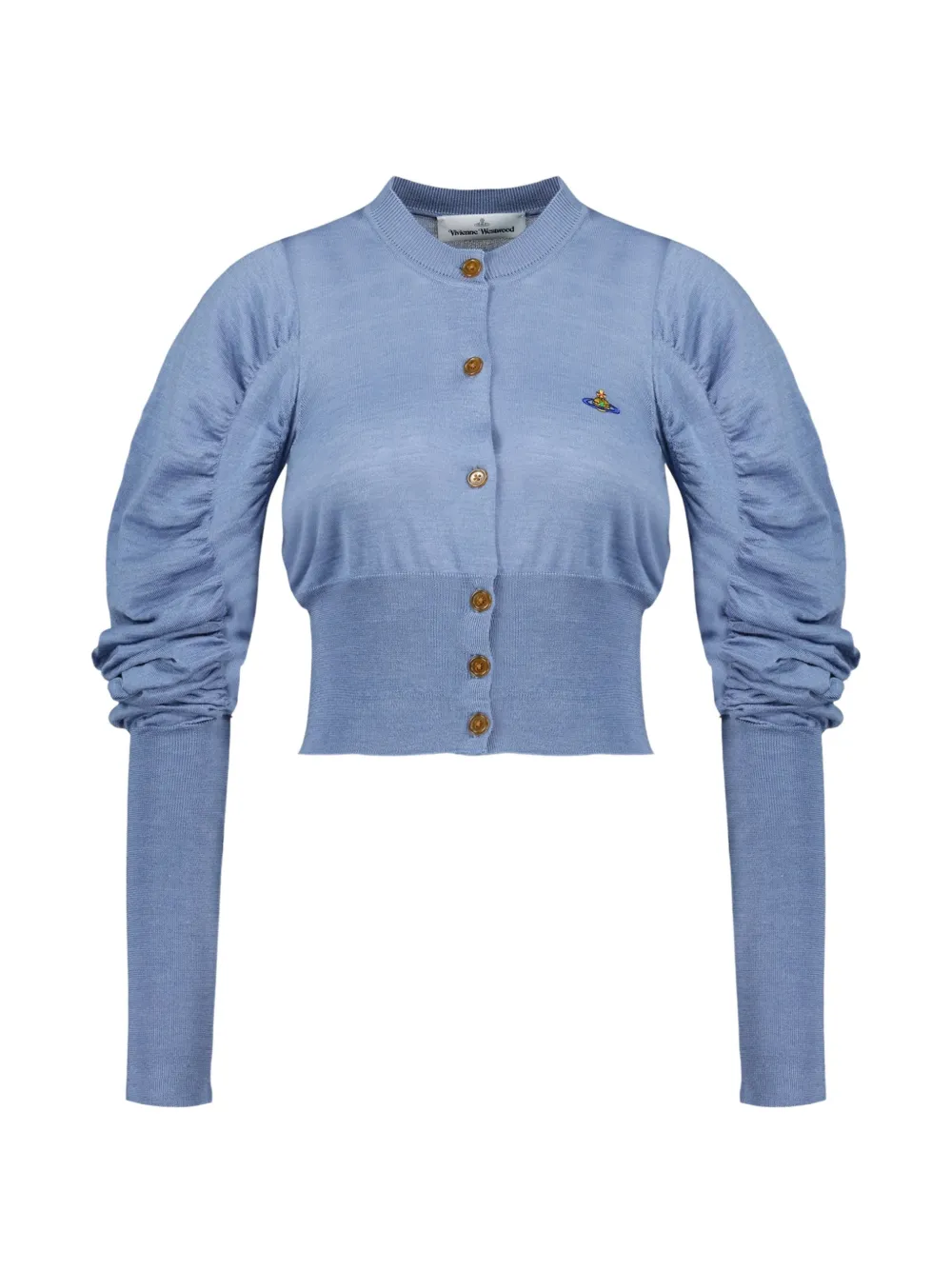 

Укороченный кардиган Eli Vivienne Westwood, синий