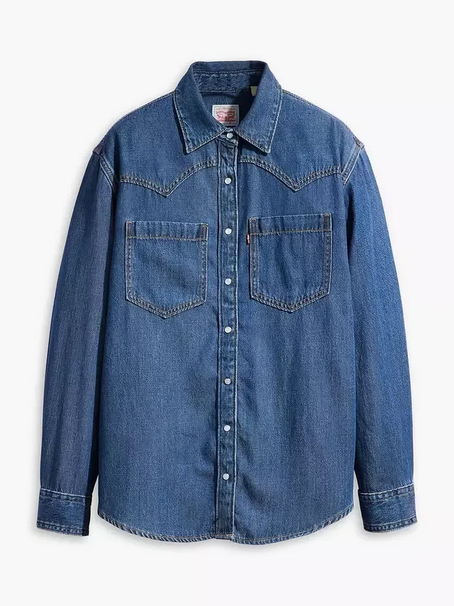 Джинсовая рубашка Теодоры Levi's — фото 3