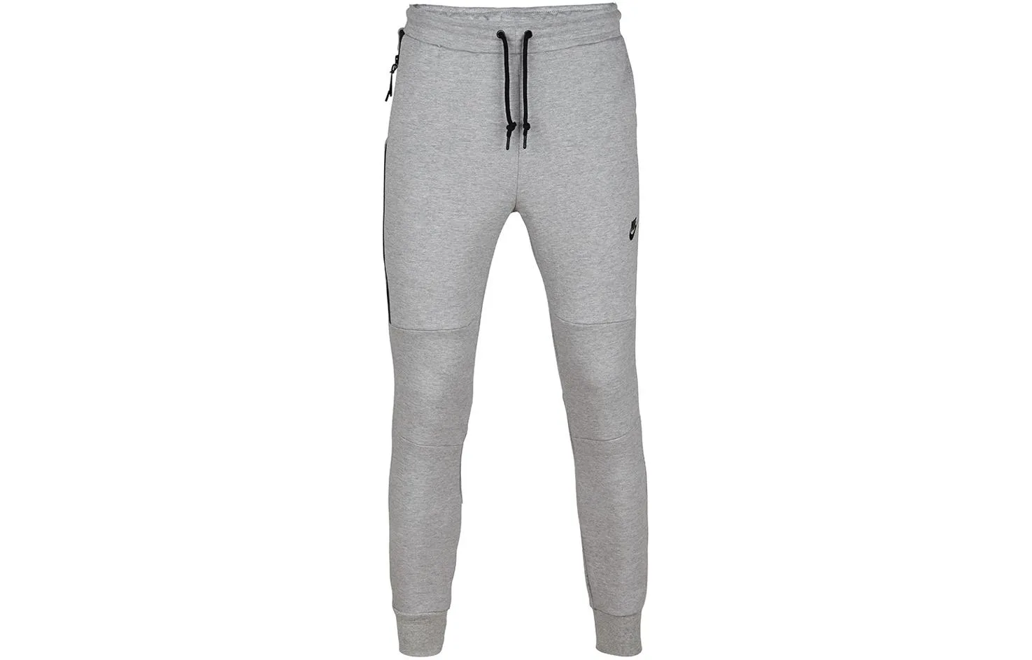 Nike Вязаные спортивные штаны мужские серый/черный — фото 3