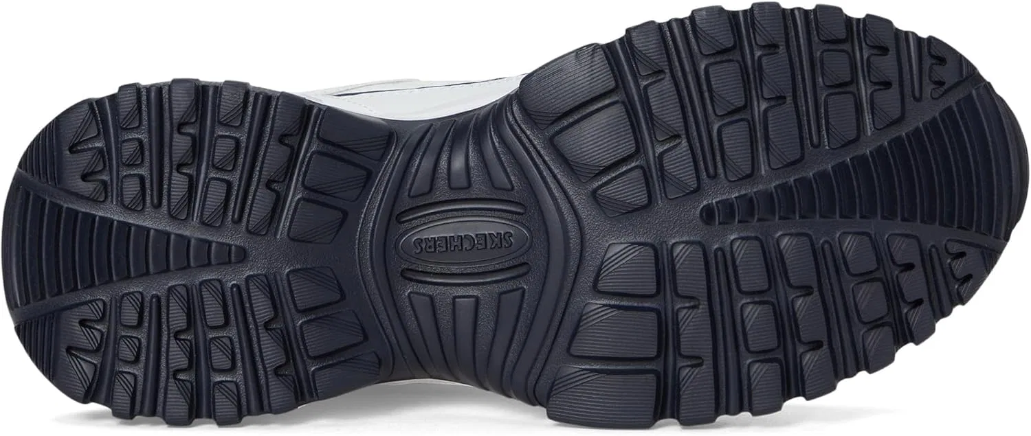 Мужские кроссовки Skechers Afterburn E'lite Grill Corporal Hands Free Slip-in Trainers, White Navy — фото 3