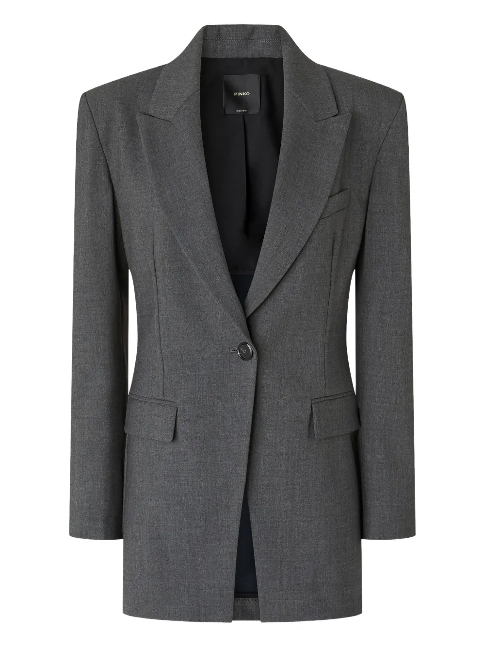 

Однобортный пиджак Pinko, серый