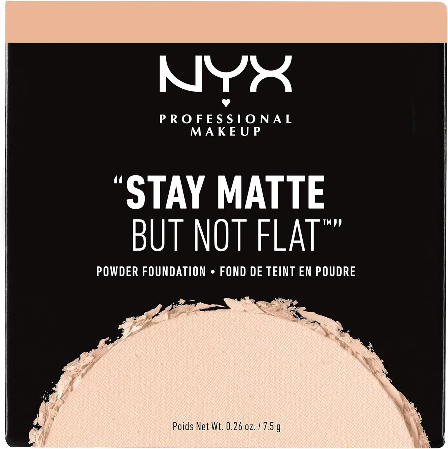 Пудра компактная NYX Professional Makeup Stay Mat Knot Flat Powder Foundation 03 Natural — фото 4