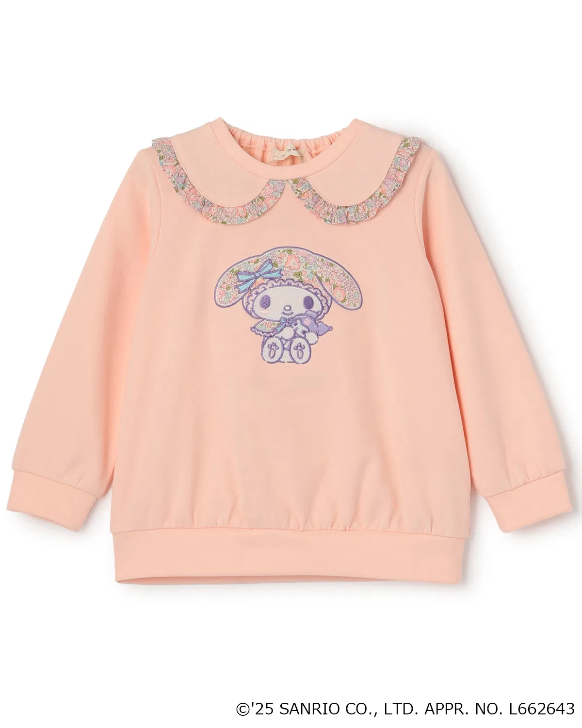 Толстовка с аппликацией из ткани My Melody Liberty