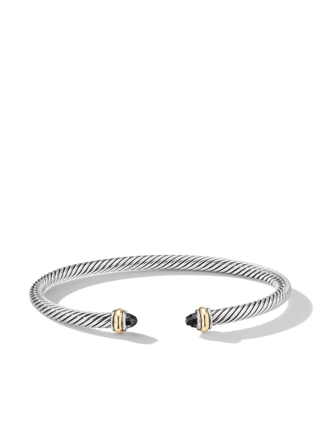 

Браслет Cable Classic из желтого золота и серебра David Yurman, серебряный