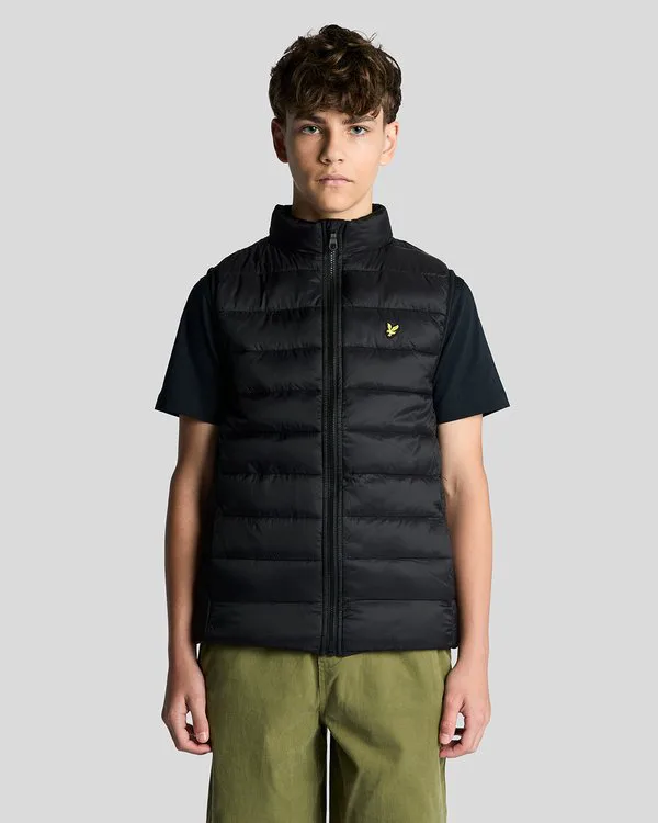 Легкий стеганый жилет Lyle & Scott, Jet Black