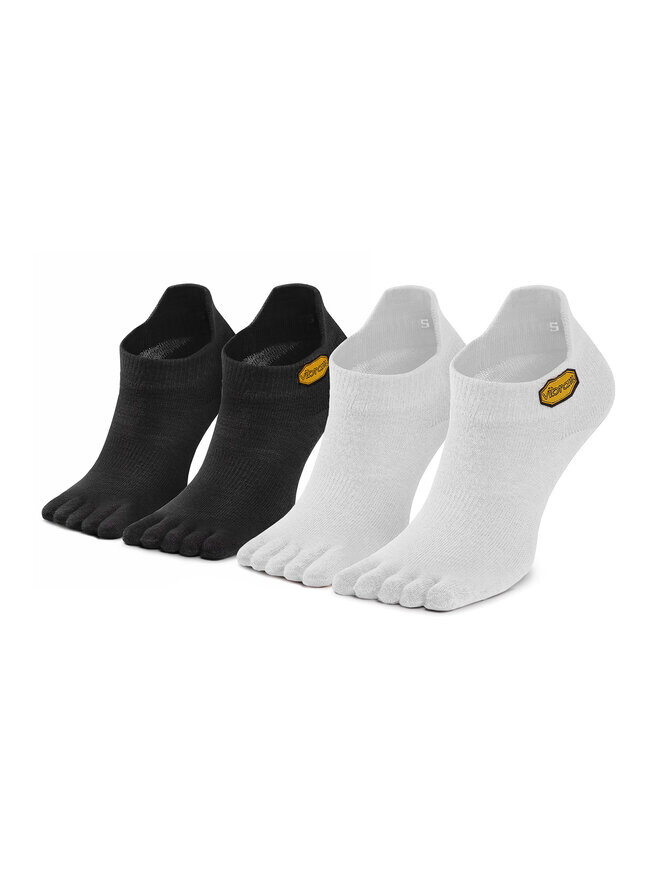 

Носки No Show S15N12P Vibram Fivefingers, черно-белый