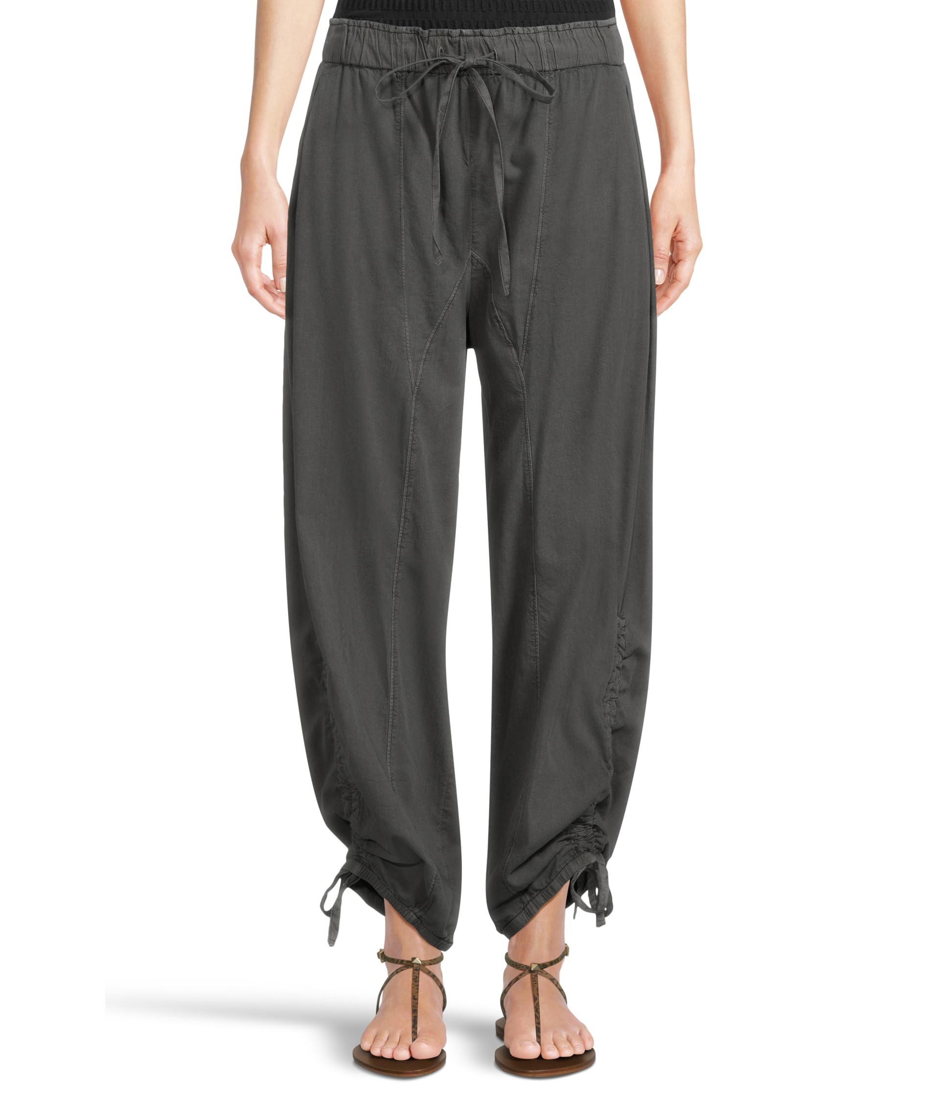 

Брюки Free People Hadley Poplin, черный