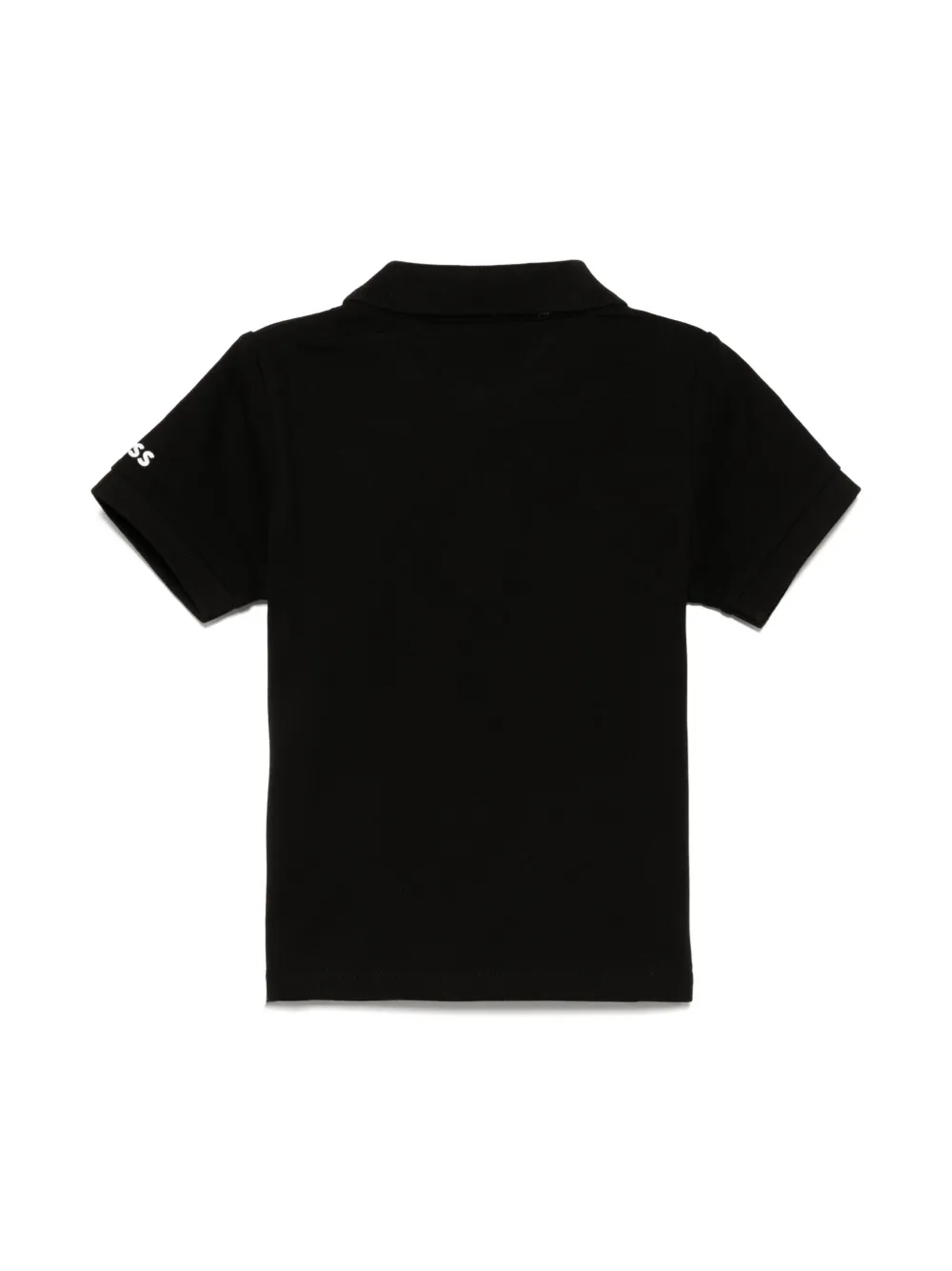 Рубашка поло с графичным принтом Boss Kidswear, черный — фото 2