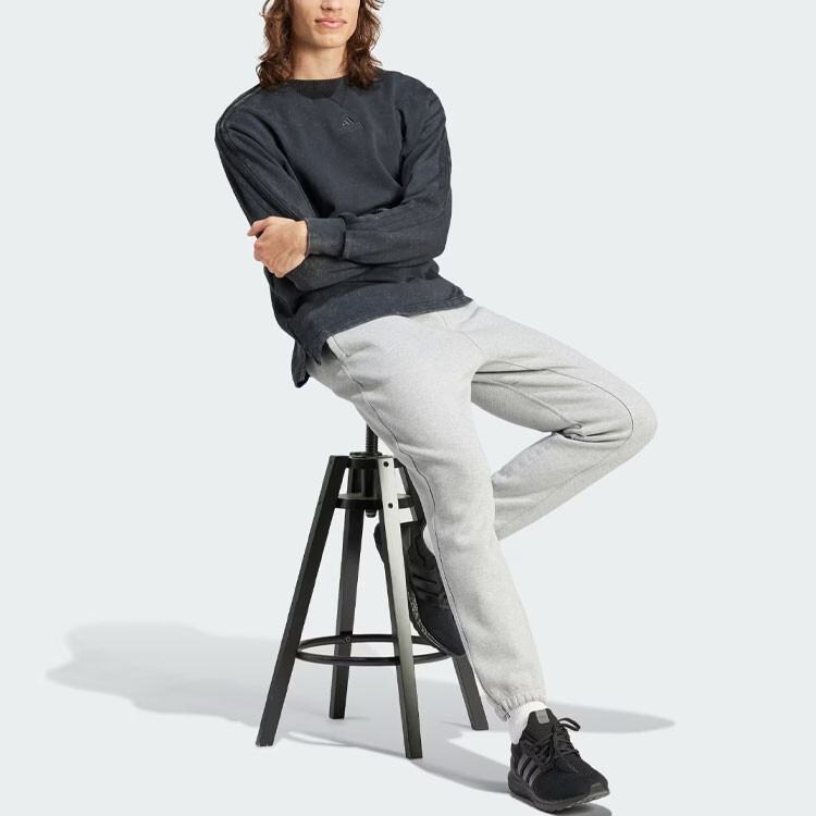 Повседневные брюки Lounge мужские серые Adidas, серый — фото 2