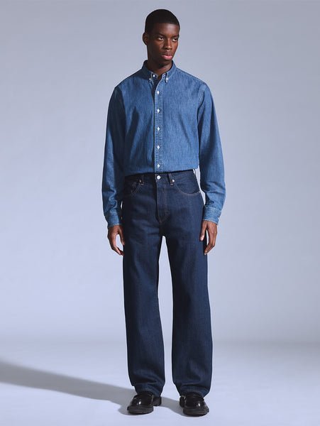 Джинсы Маркер BLUETAB для свободных джинсов темно-синего цвета. Levi'S, Medium Indigo - Worn In — фото 2