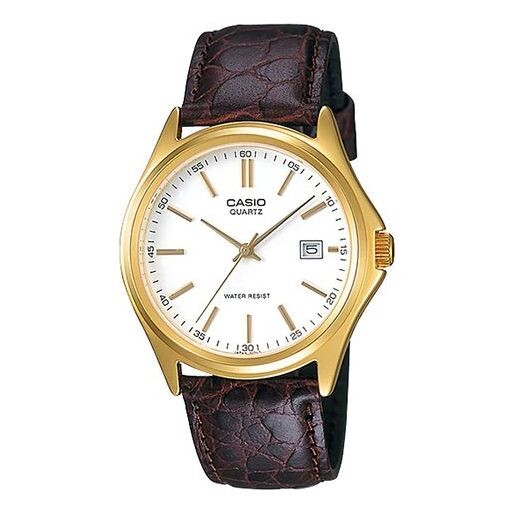 

Часы CASIO Waterproof Unisex White Analog, белый