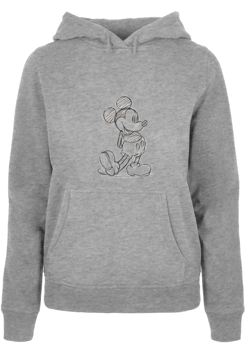 

Толстовка ABSOLUTE CULT "ABSOLUTE CULT Ladies Ladies Mickey Mouse - Sketch Kick Hoody", серый