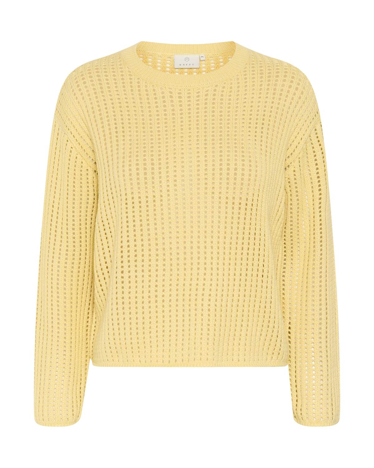 

Kaffe Свитер 'KASolar' в светло-желтом цвете